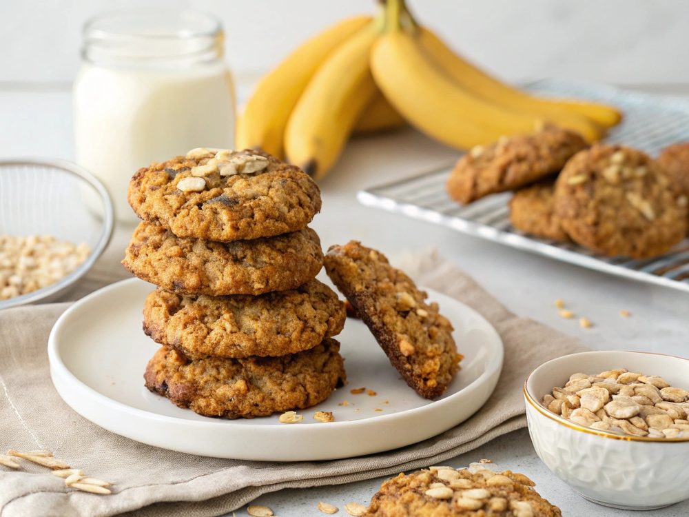 Banana Oat Cookies