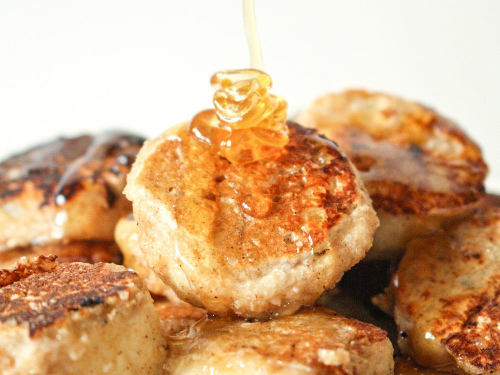 Banana Pancake Bites