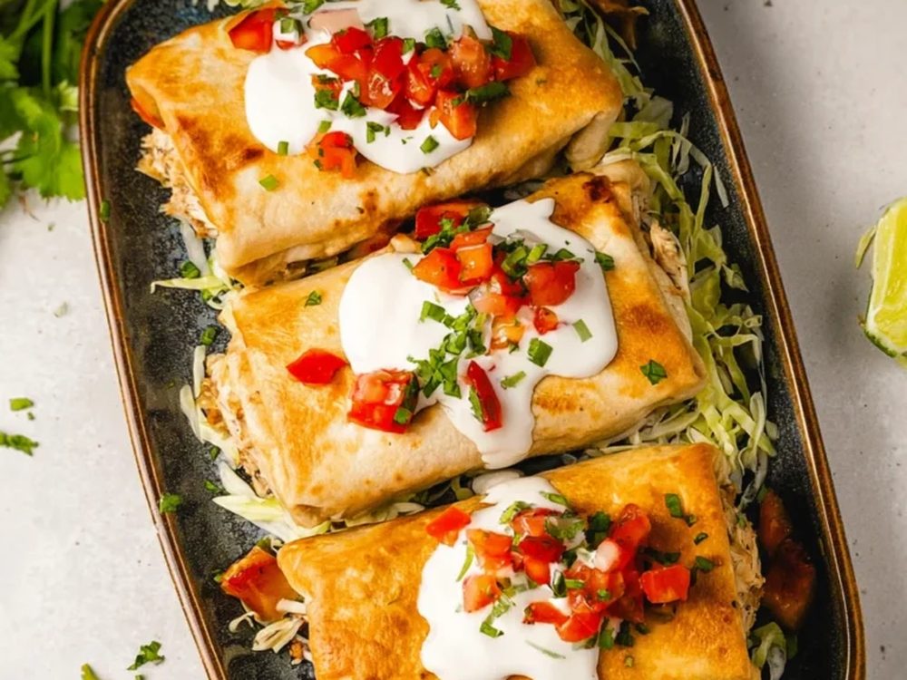 Chicken Chimichangas