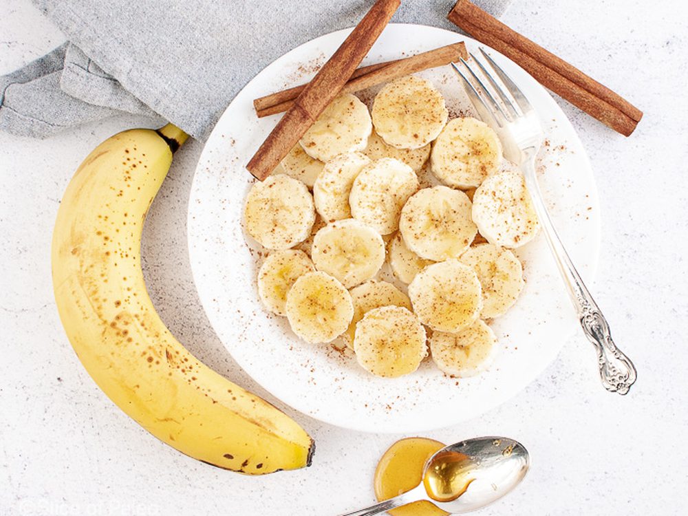 Cinnamon Honey Bananas