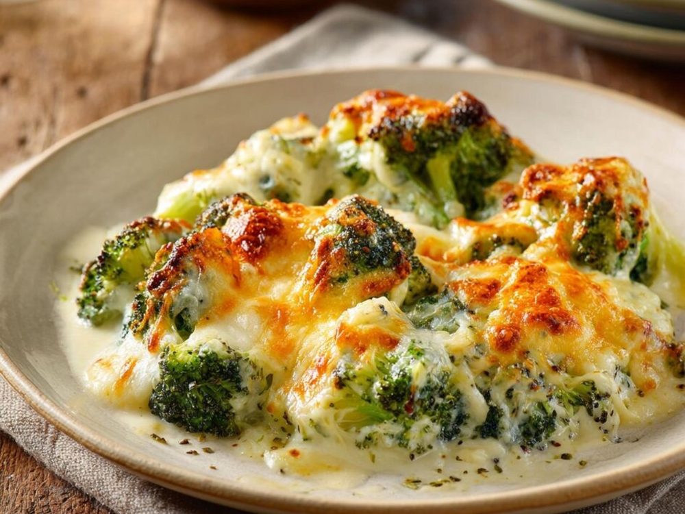 Cheesy Garlic Broccoli