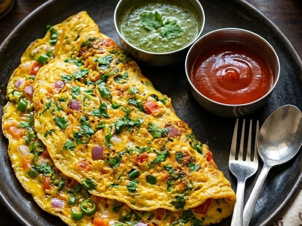 Masala Omelette