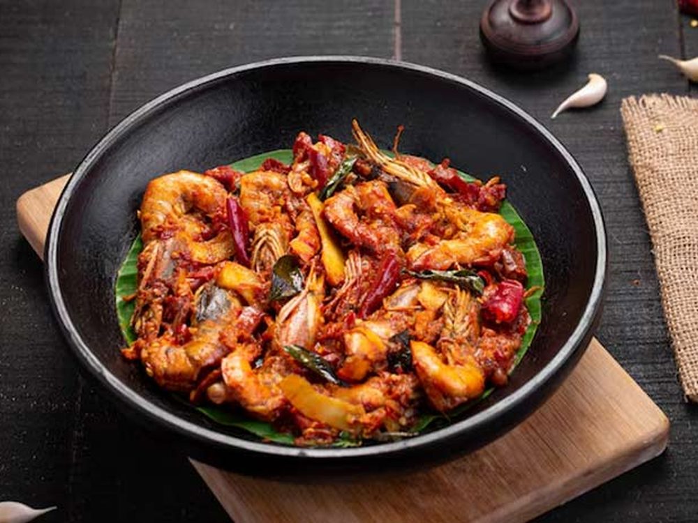 Kerala-Style Prawn Fry