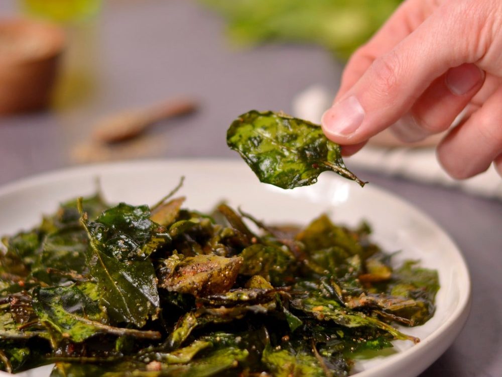 Crispy Spinach Chips