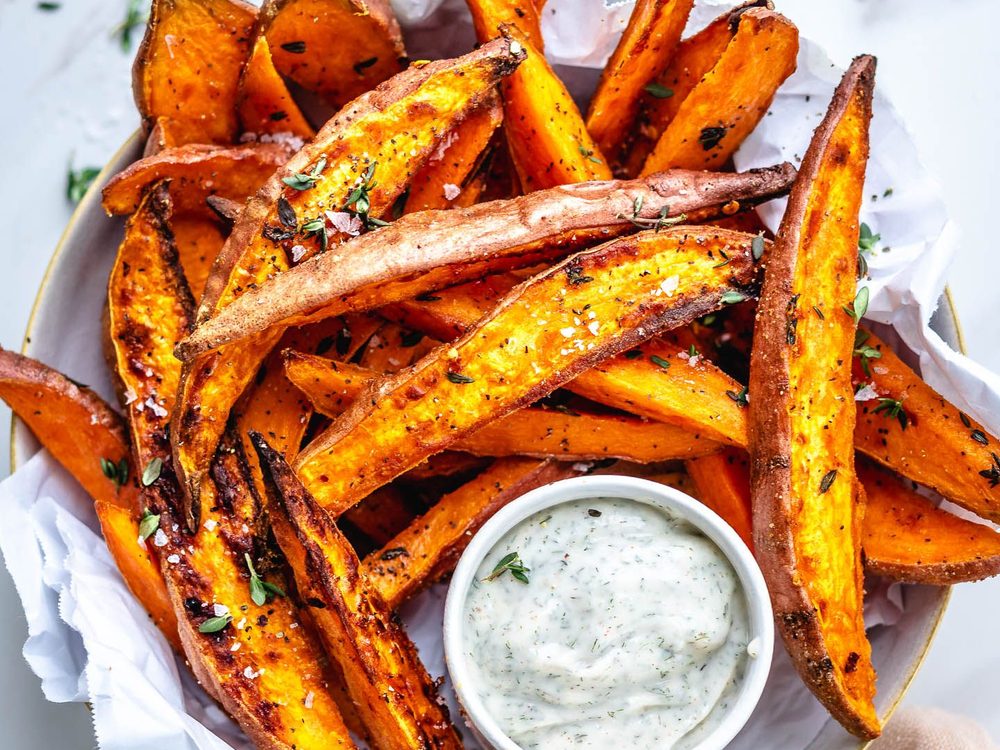 Sweet Potato Wedges